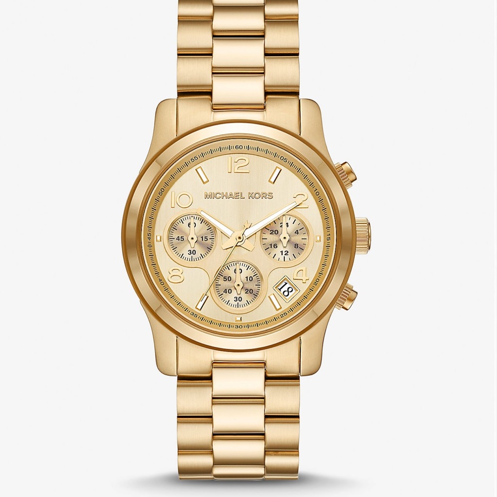 Michael Kors Runway Gold-Tone Watch